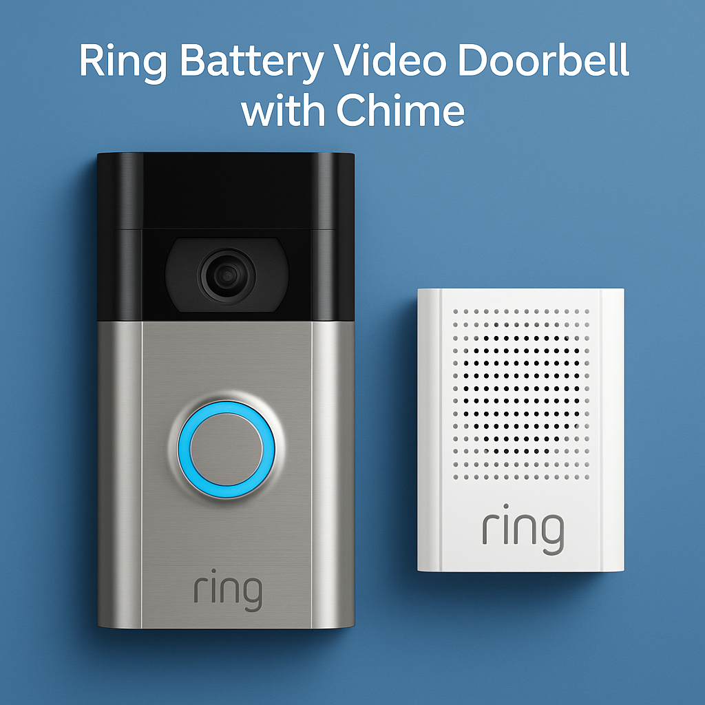 Ring Battery Video Doorbell with Chime