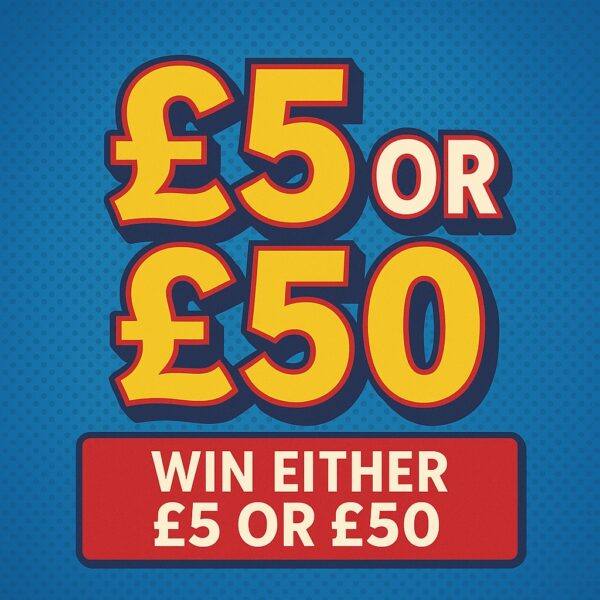 £5 or £50